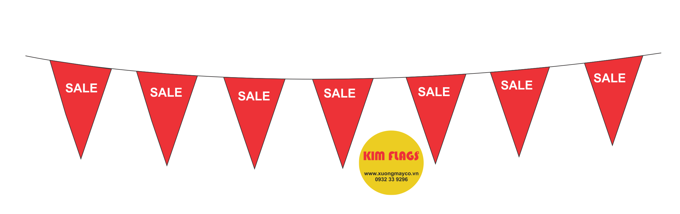 Custom Sale flags