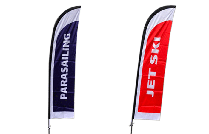 Advertising flags
